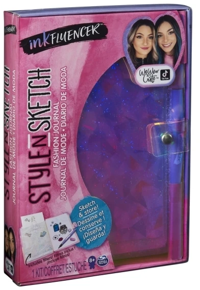 „Spin Master Cool Maker“ rašalinis „Fluencer“ stiliaus ir eskizo rinkinys