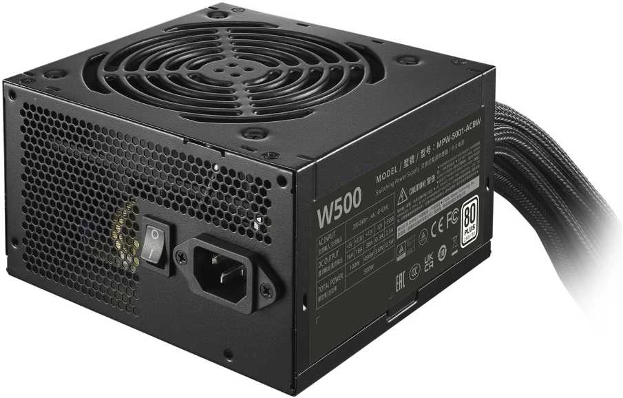 Maitinimo šaltinis Cooler Master Elite NEX W500 230V A/EU 500W (MPW-5001-ACBW-BE1)