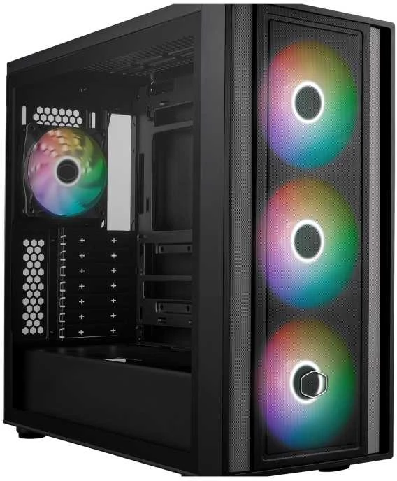 Kompiuterio Korpusas - Cooler Master MasterBox 600, Juodas