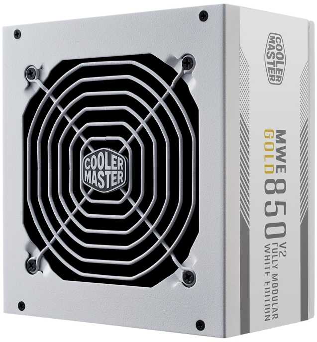Cooler Master Maitinimo šaltinis MWE GOLD 850 V2 ATX 3.1 Baltas EDITION, 80+ GOLD