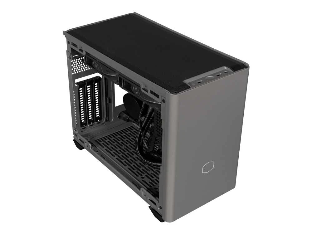 Cooler Master MasterBox NR200P MAX Mini-ITX dėklas, grūdintas stiklas – juodas