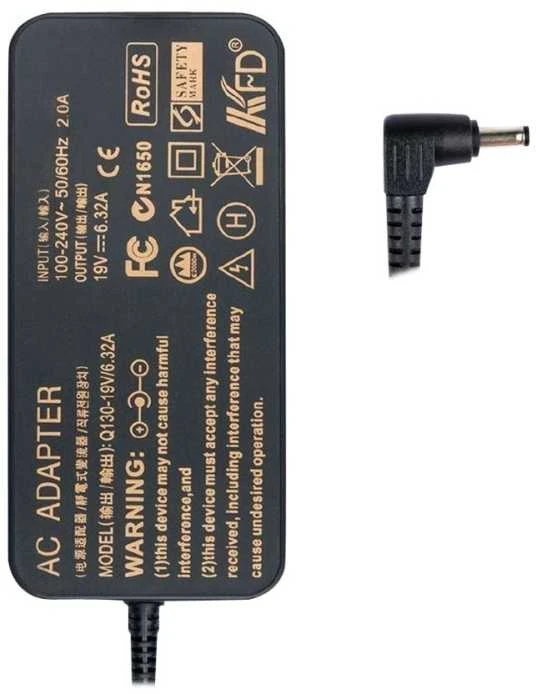 Asus 120W maitinimo adapteris su kampine jungtimi