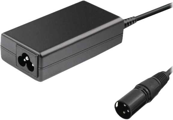 Maitinimo šaltinis CoreParts MBXEBIKE-AC0002 adapter zasilający inwerter wewnątrz na zewnątrz juoda