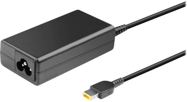 Lenovo nešiojamojo kompiuterio įkroviklis su stačiakampiu kištuku