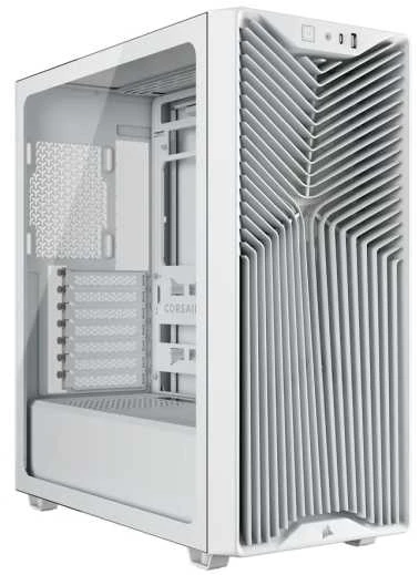 Corsair 3200D RS PC-case, Midi-Tower, ATX, Tempered Glass - baltas