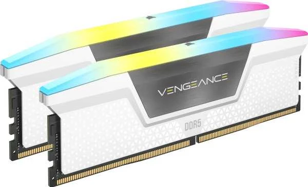 Corsair Vengeance DDR5 operatyvioji atmintis su RGB apšvietimu