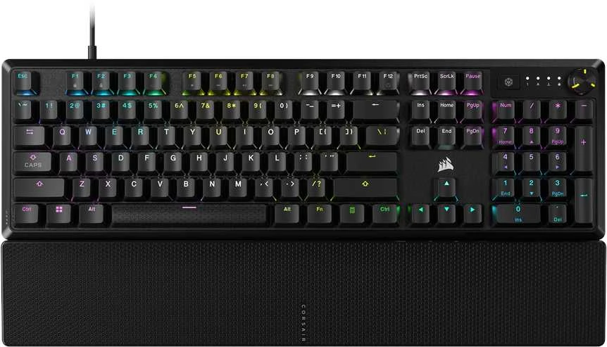 Corsair Microsystems Corsair K70 CORE RGB Mechaninė klaviatūra žaidimams + su riešo atrama