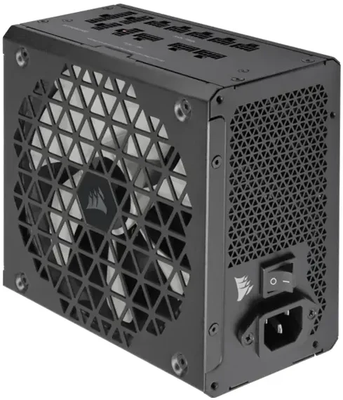 „Corsair SF Series SF750 SFX“ maitinimo šaltinis, 80 PLUS Platinum, ATX 3.1 / PCIe 5.1 × 750 vatų, juodas