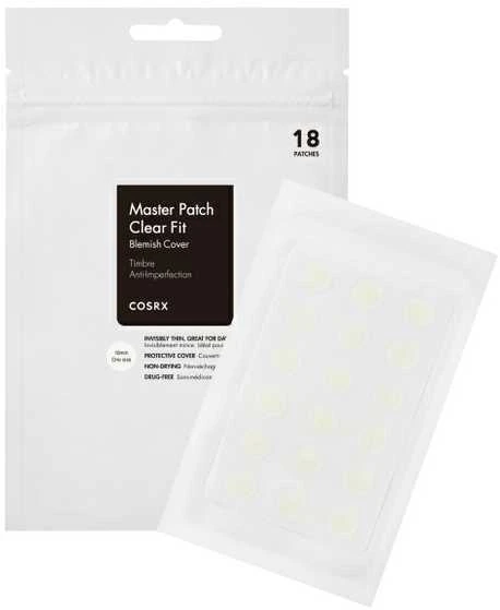 COSRX Clear Fit Master Patch veido pleistrai probleminei odai, 18 vnt.
