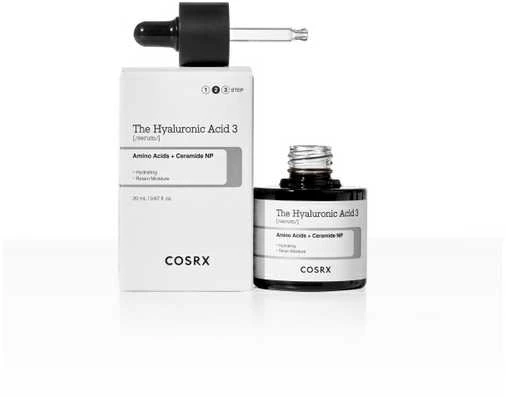 COSRX The Hyaluronic Acid 3 Serum Intensyviai drėkinantis serumas su 3% hialurono rūgštimi, 20 ml