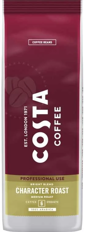 Costa Coffee Kavos pupelės COSTA PROFESSIONAL 1KG BRIGHT BL 100% ARABICA