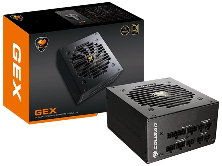 COUGAR CGRGEX-850 maitinimo blokas 850 W 20+4 pin ATX ATX Juoda