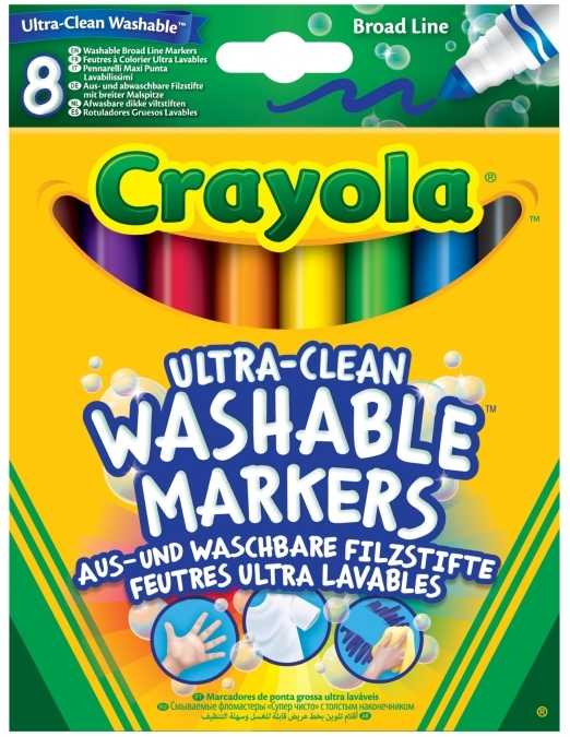 Crayola, Inc. Crayola Mini Kids plaunami žymekliai, 12 vnt.