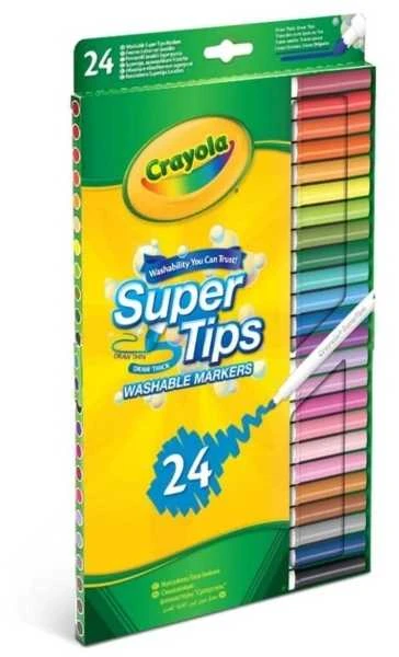 Crayola, Inc. FLOMASTERIAI CRAYOLA WASHABLE 24VNT