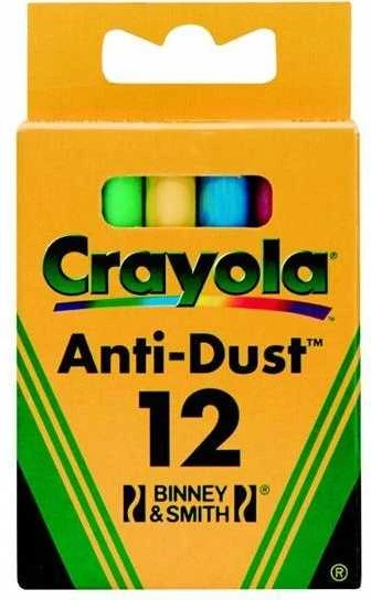 Crayola, Inc. Crayola 12 coloured chalk Daugybė 12 vnt