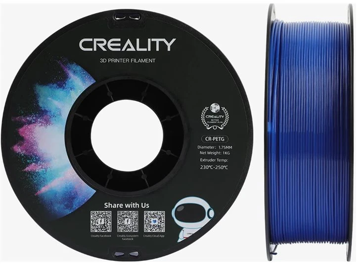 Creality CR-PETG - 1.75mm - 1kg - Mėlynas