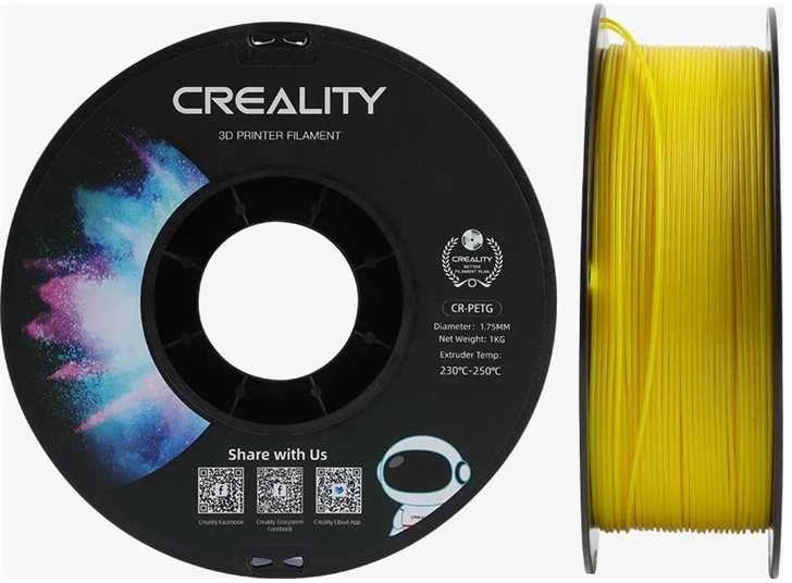 Creality CR-PETG - 1.75mm - 1kg - Geltonas