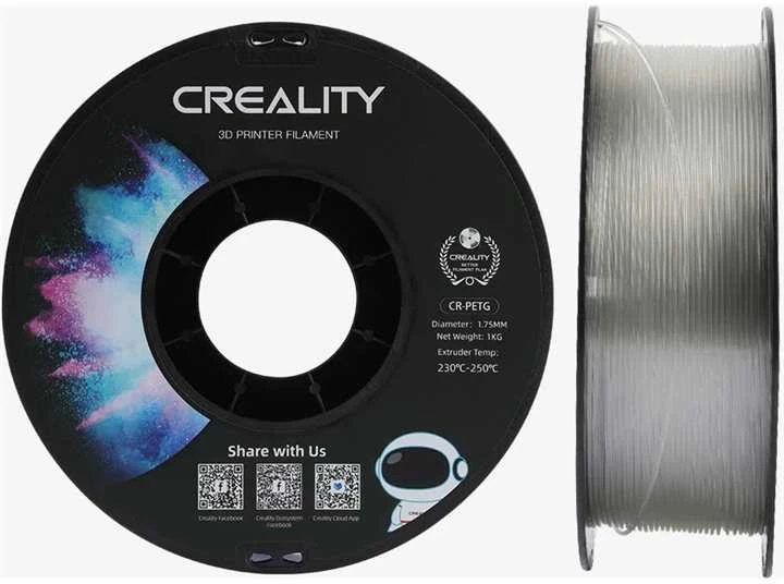 Creality CR-PETG - 1,75mm - 1kg - Skaidrus