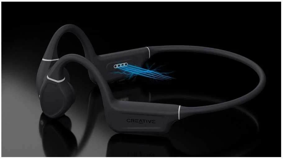 Ausinės Creative Outlier Free, juodos spalvos