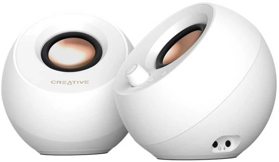 Kompiuterio kolonėlės Creative Pebble Pro Balta