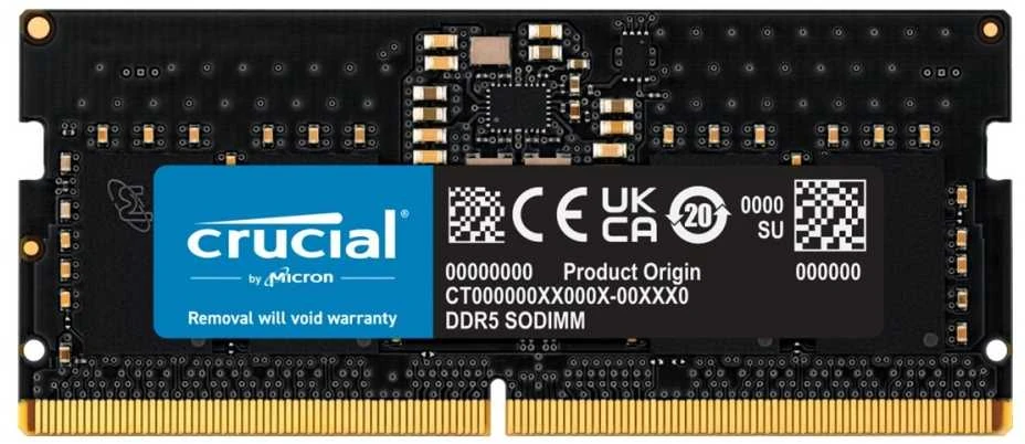 RAM Atmintis Crucial moduł pamięci CT8G56C46S5T 8GB 5600MHz CL46