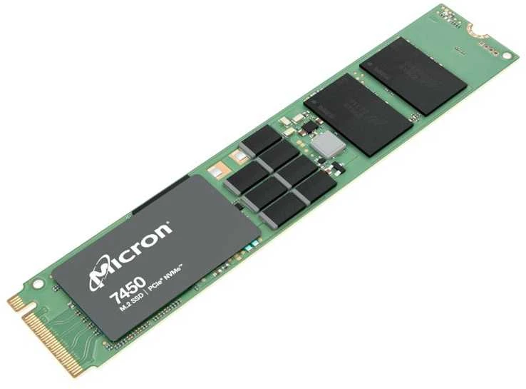 „Micron 7450 PRO 1920GB NVMe M.2“ (22x110) ne SED įmonės SSD [vienas paketas]