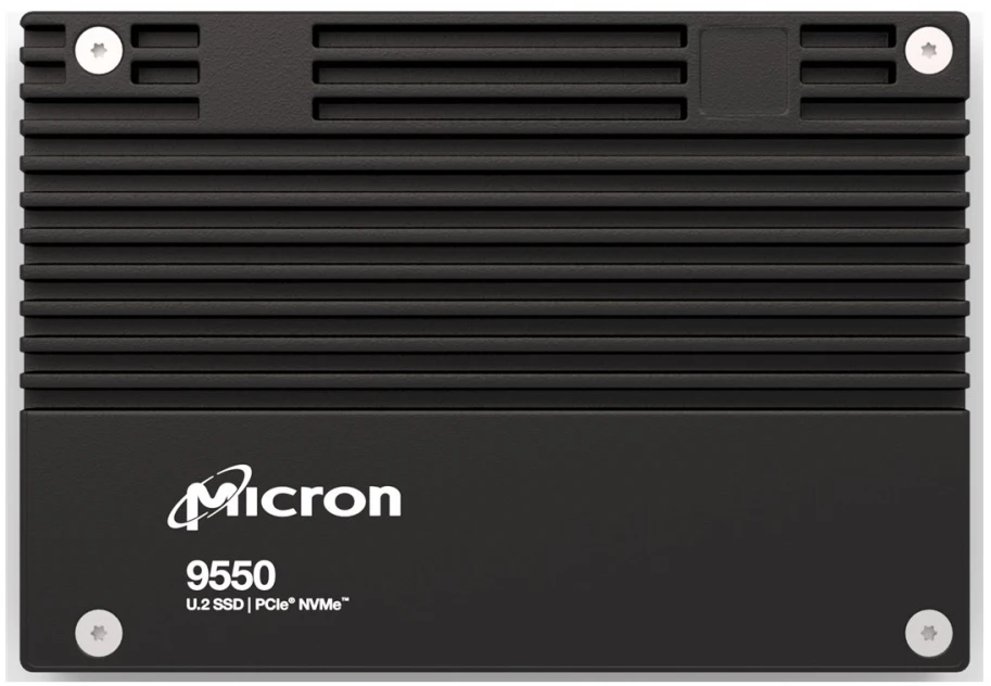 „Micron 9550 PRO 15 TB U.2 PCI Express 5.0 NVMe 3D TLC NAND“