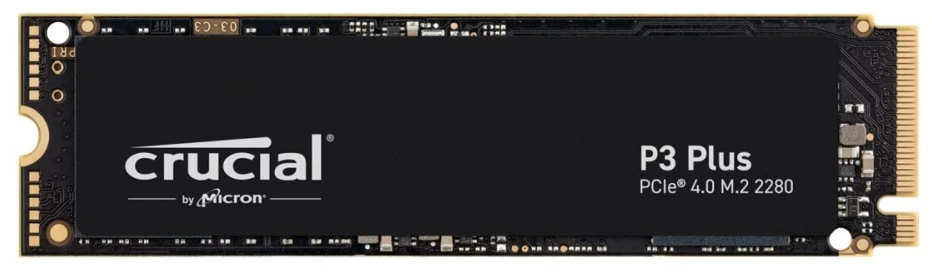 Dysk SSD Crucial P3 Plus 500GB M.2 2280 PCI-E x4 Gen4 NVMe (CT500P3PSSD8T)