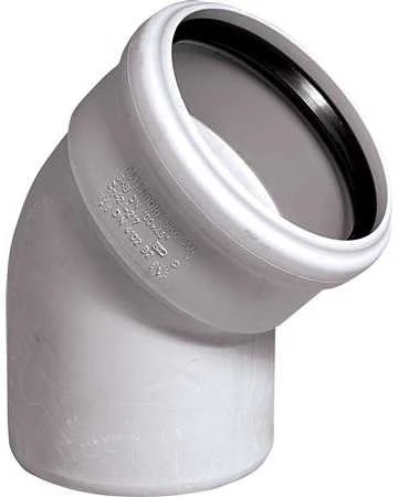 Alkūnė vidaus kanalizacijai Magnaplast Skolan, 58 mm, 87 °