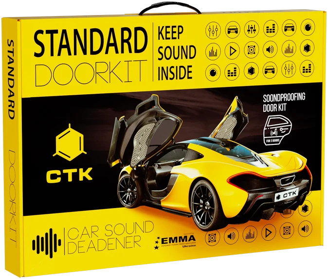 CTK Standard Doorkit pakuotė su sportiniu automobiliu