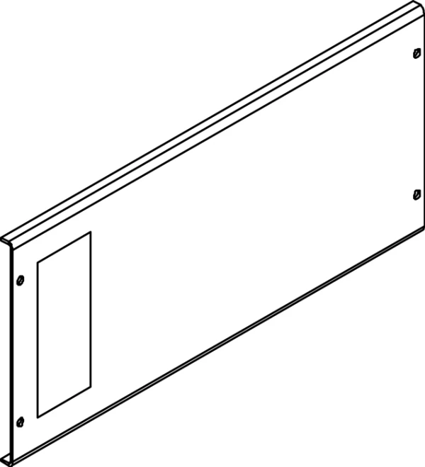 CUBIC Montavimo plokštė, kabelių perėjimas