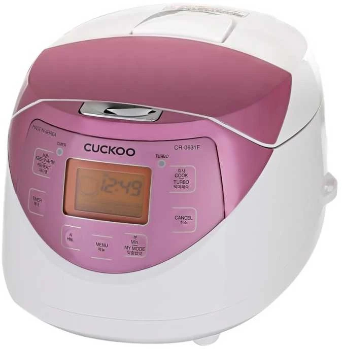 Cuckoo Electronics Kaitinimo Puodas - Cuckoo CR-0631F 1008ml 370x280x265mm Baltas Rožinis