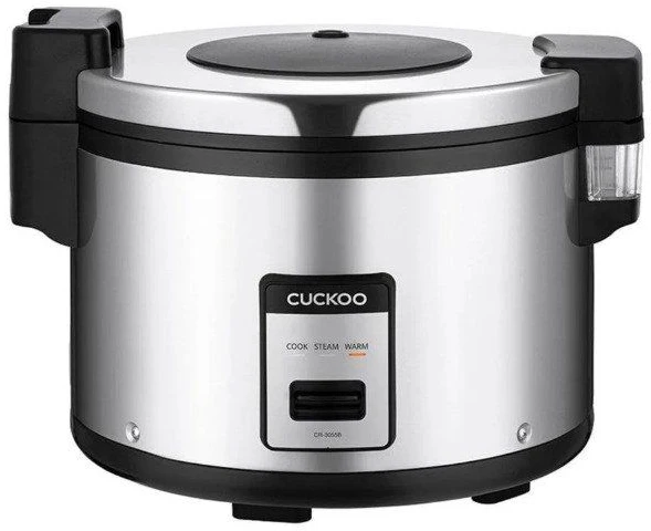 Cuckoo ryžių virimo aparatas su nerūdijančio plieno korpusu