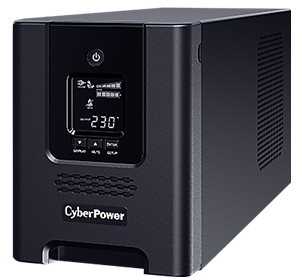CyberPower PR2200ELCDSXL, linijinis interaktyvus, 2,2 kVA, 1980 W, grynas sinusas, 151 V, 301 V