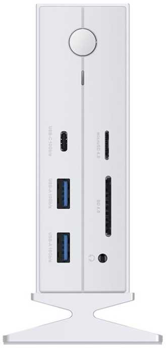 Šakotuvas D-Link DUF-E01/E, Laidinis, „Thunderbolt 4“, 3,5 mm, 10, 100, 1000 Mbit/s, Balta, „MicroSD“ („TransFlash“), SD