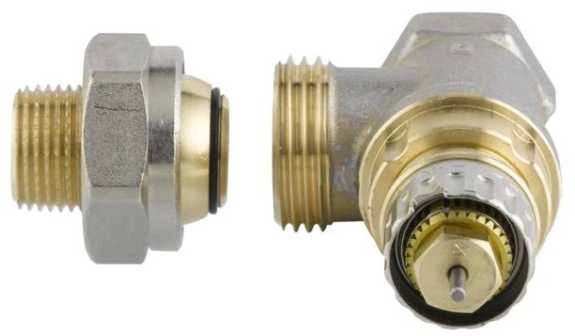 Danfoss termostatinis vožtuvas su pradiniu nustatymu RA-N DN10 kampinis - 013G0011
