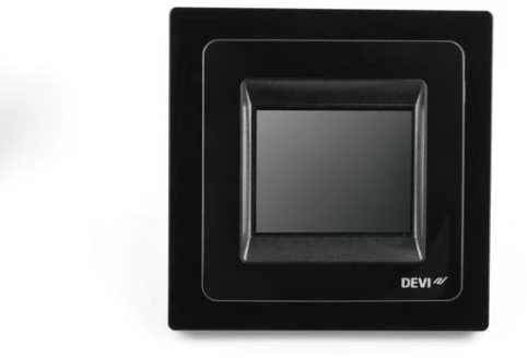 Danfoss Termostatas Devi Devireg, Touch, juoda
