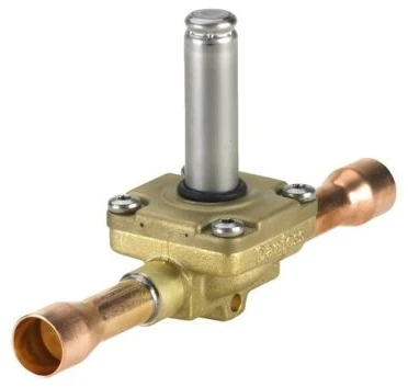 Danfoss EVR 10 lydmetalis, 1/2 - magnetinis vožtuvas, lituoti, 1/2'', NC, 2,200 m3/h