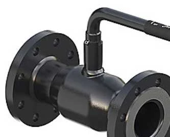 Danfoss JIP-FF rutulinis vožtuvas - RB, rankena, sumažintas srautas, PN 16, DN 100, flanšas