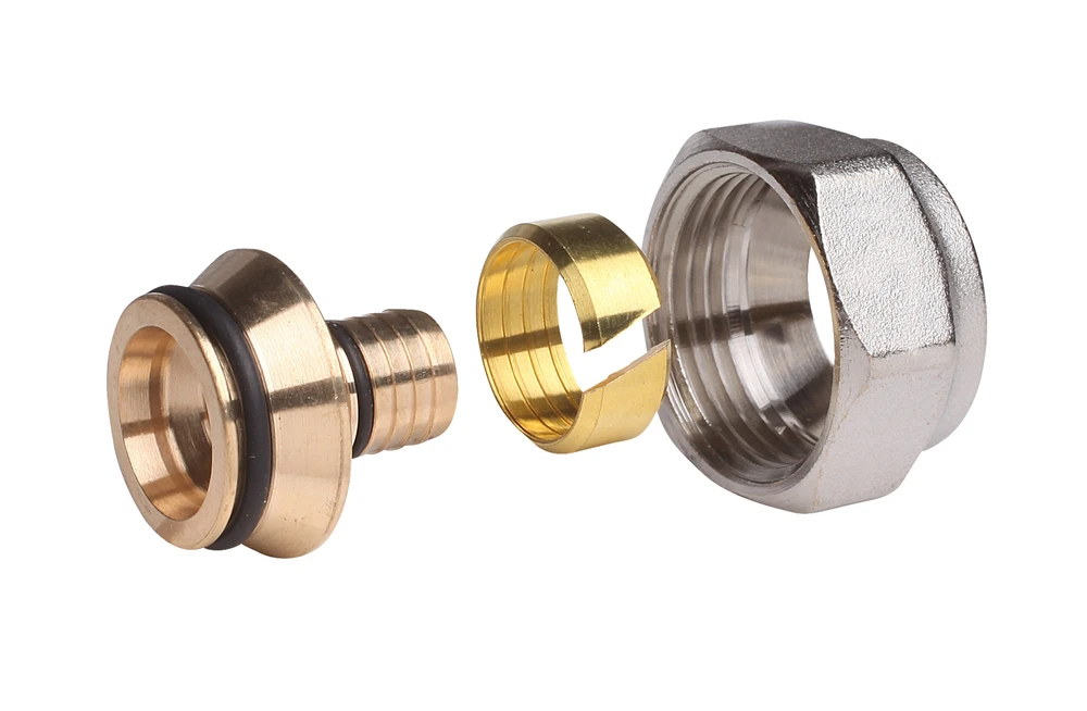 DANFOSS PEX užveržiamų jungčių komplektas vamzdžiams 16 x 2 mm
