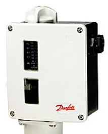 Danfoss RT112 slėgio jungiklis 0,4–1,1 baro 3/8'' maks. atstatymas