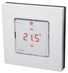 Šildymo valdymo sistema Danfoss Icon2, laidinis termostatas 24V, su ekranu, potinkinis