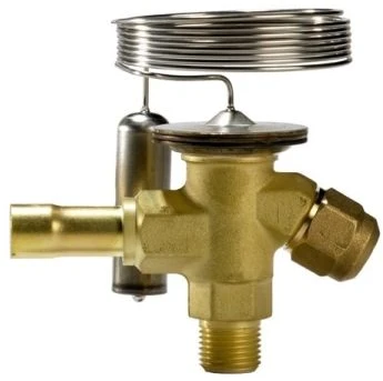Danfoss T2 R407C litavimas - termostatinis išsiplėtimo vožtuvas, 1/2 išorinio skersmens, R407C