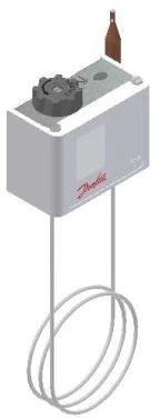 Danfoss KP77 termostatas 20-60 °C, 2 m kapiliarinis vamzdelis, SPDT 060L112166