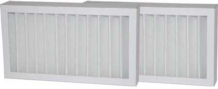 DANTHERM panelinis filtras, G4/G4 klasės filtrų rinkinys, skirtas HCV 4. 2 vnt. G4 filtrų tiekimui ir ištraukimui.