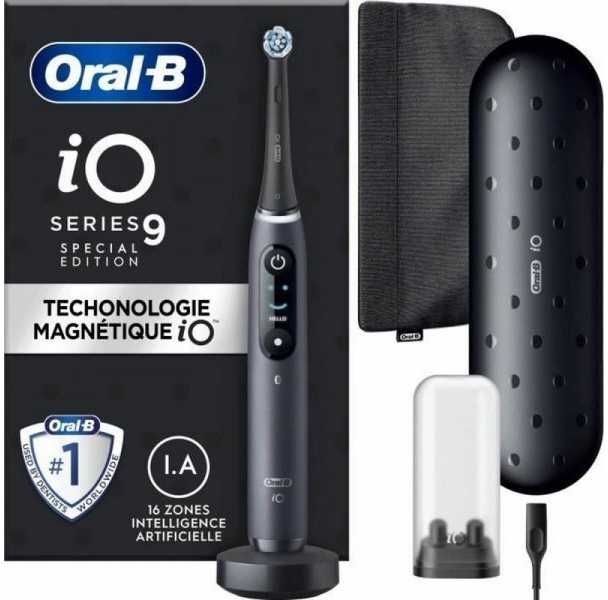 Elektrinis dantų šepetėlis Oral-B iO Series 9 Black Onyx
