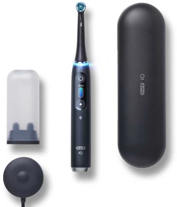 ORAL-B iO Series 9 Elektrinis dantų šepetėlis, juodos spalvos