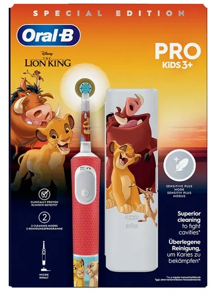 Oral-B Vitality Pro D103 Duo juoda/violetinė