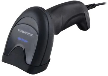DAO Datalogic QuickScan QD2590 Rankinis brūkšninių kodų skaitytuvas 1D/2D Juoda