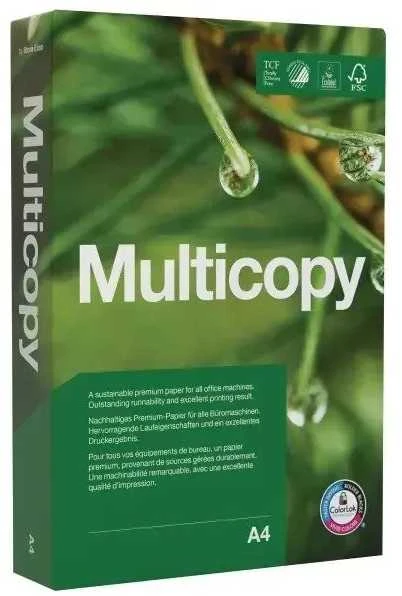 Daugiafunkcis popierius, MultiCopy, A4, 100 g, 5 vnt. pakuotė, 500 lapų